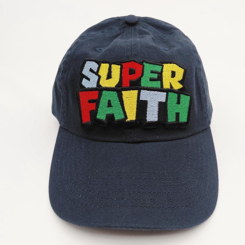 Super Faith Religious Christian Hat Colorful Dad Cap
